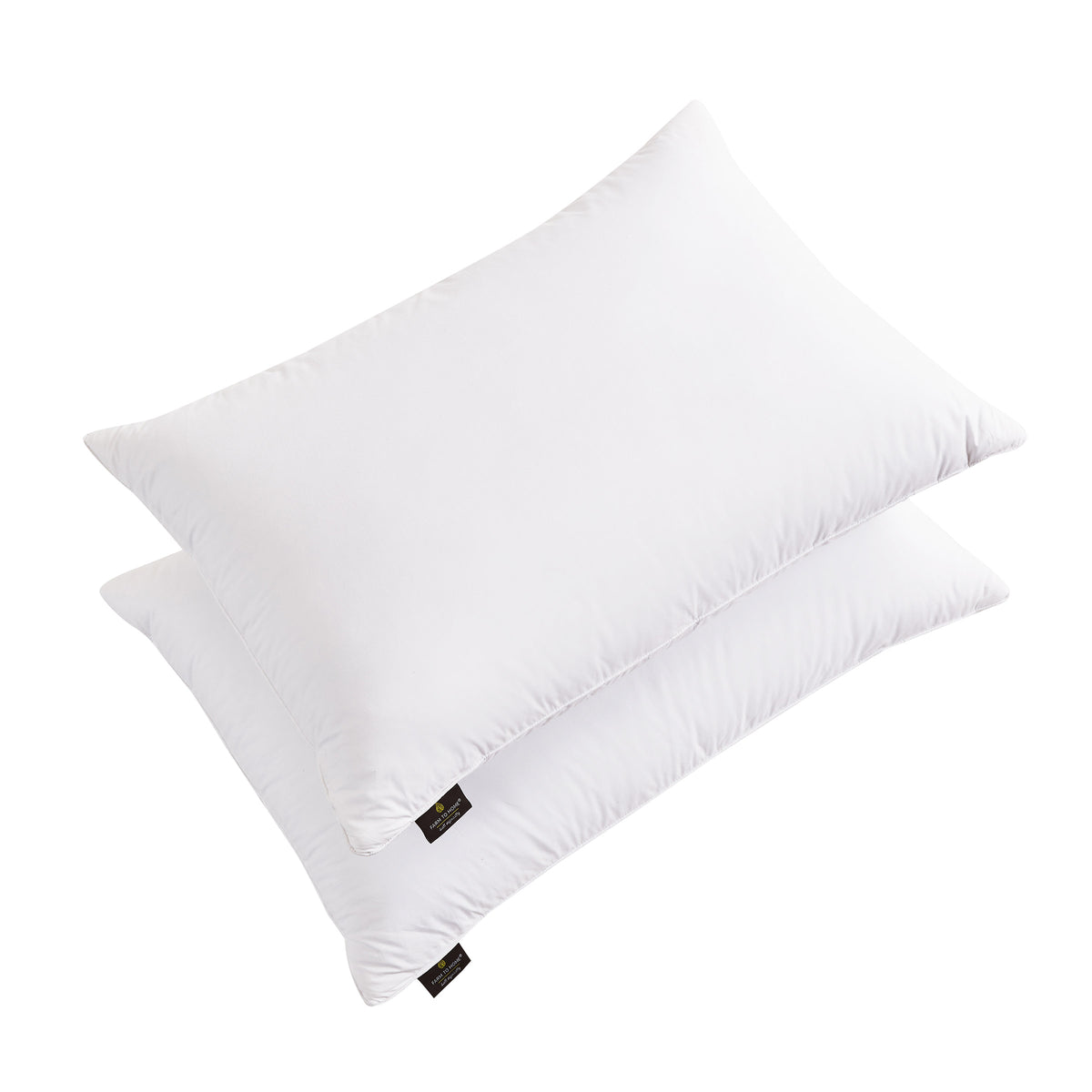 Farm to Home Organic Cotton Down Alternative Pillow, 2-pack