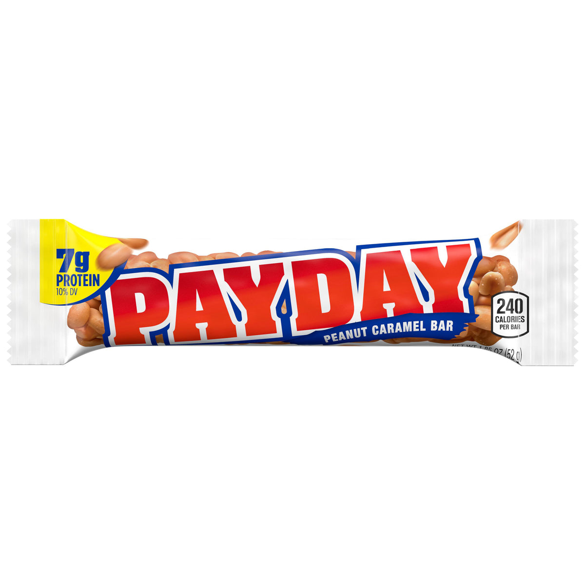 Payday Peanut Caramel Bar, 1.85 oz, 24-count
