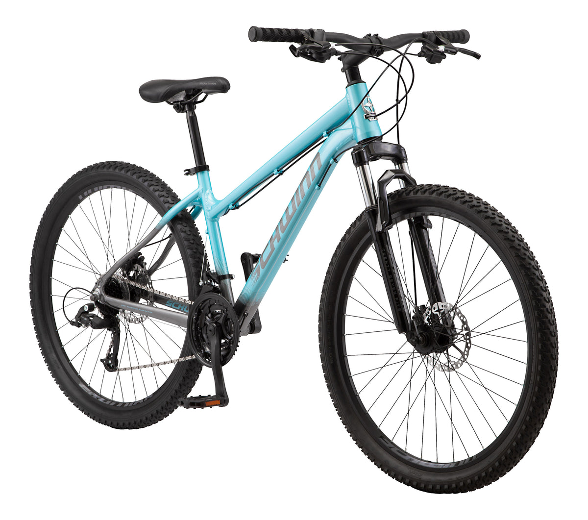 27.5" AL Comp Women's Mountain Bike, 21 Speeds, Blue