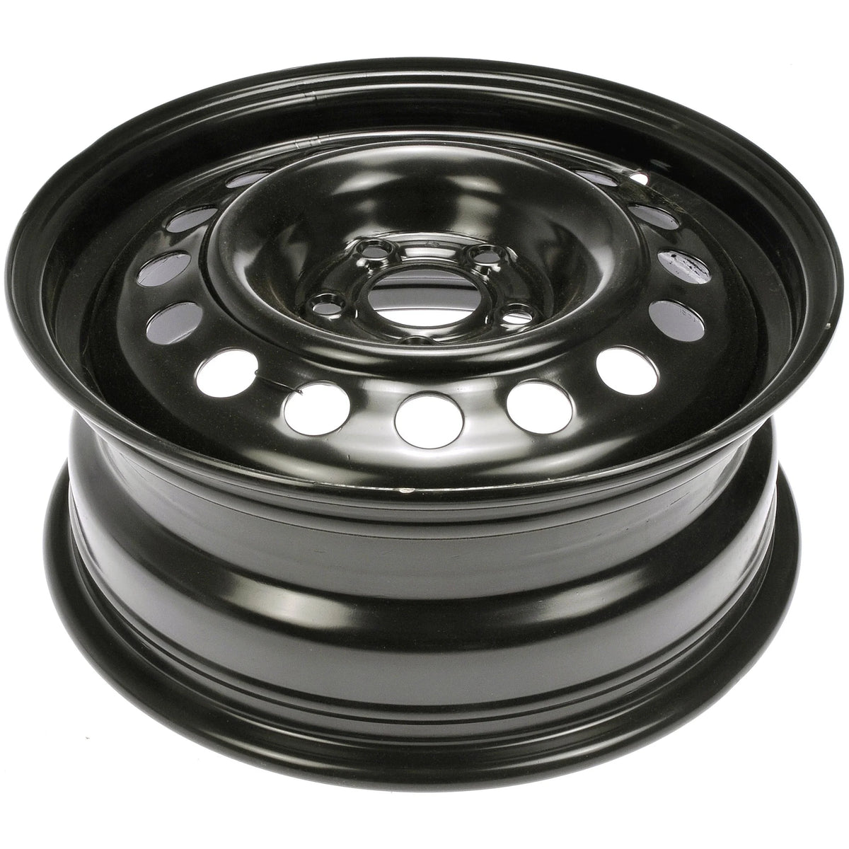 Dorman 939-176 Steel 15" Wheel Rim 15 x 6-inch 5-Lug Black, for Specific Models