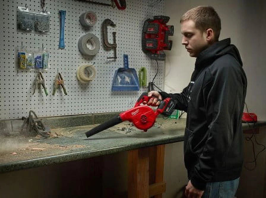 Milwaukee M18 18-Volt Lithium-Ion Cordless Compact Blower (Tool-Only)