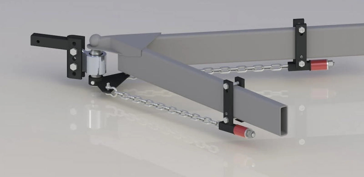 Andersen 3350 No-Sway' Weight Distribution Hitch 4" Drop / Rise, 2 5/16 Ball, 3", 4", 5", 6" Frame Brackets