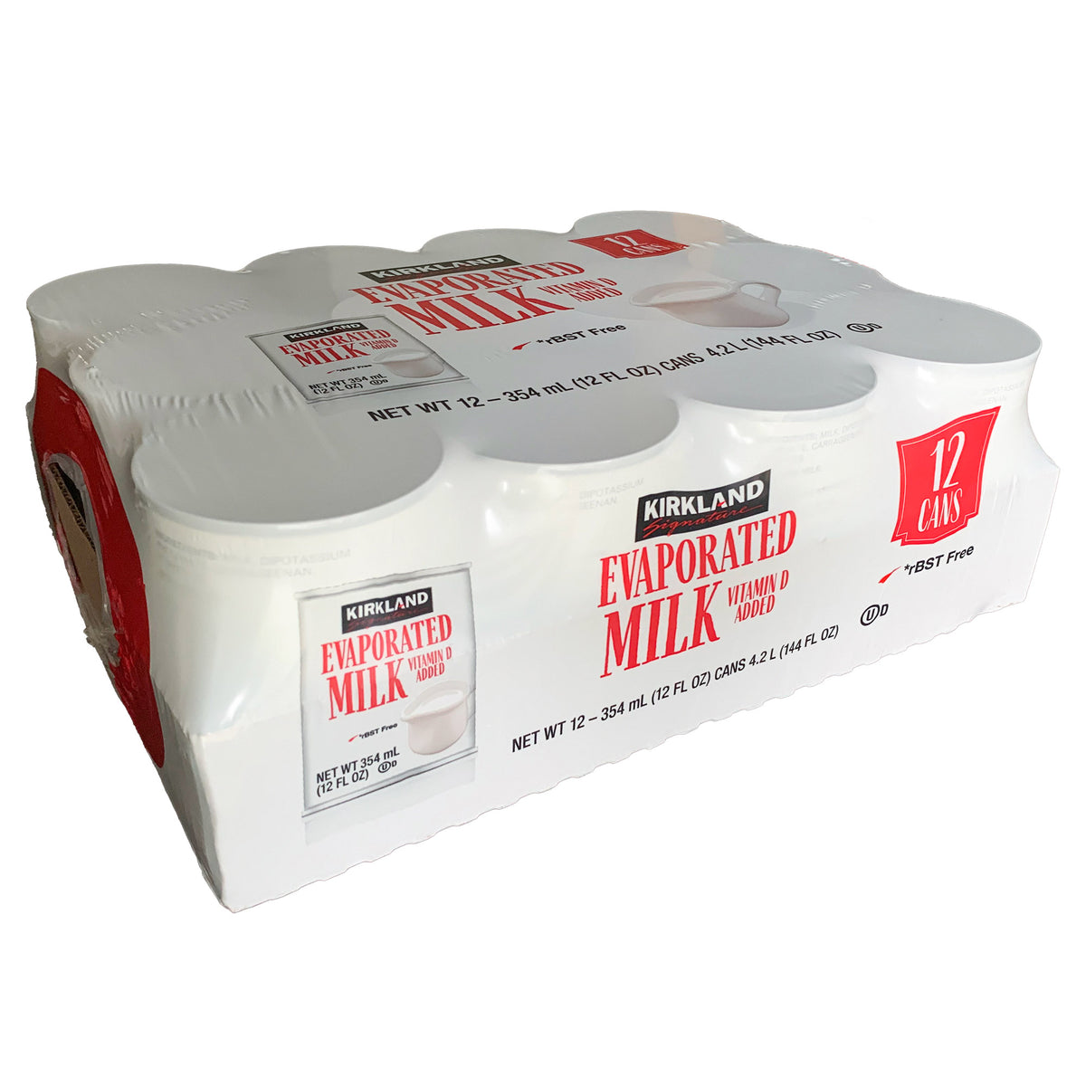Kirkland Signature, Evaporated Milk, 12 fl oz, 12-Count