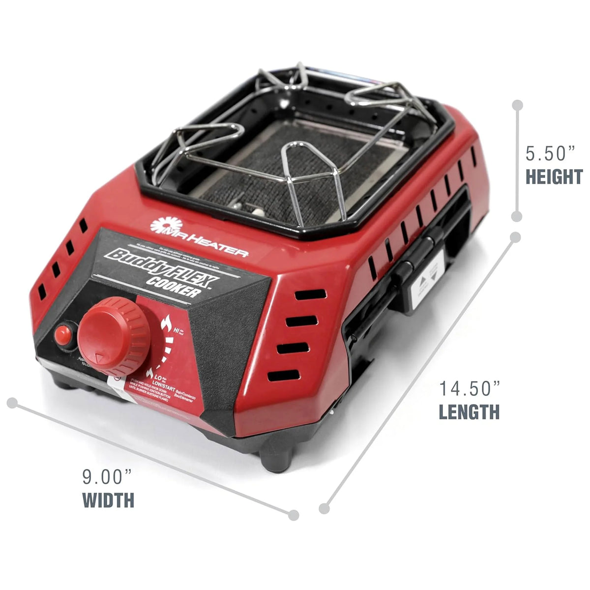 Mr. Heater Buddy FLEX 5,000-11,000 BTU Outdoor Portable Propane Gas Cooker
