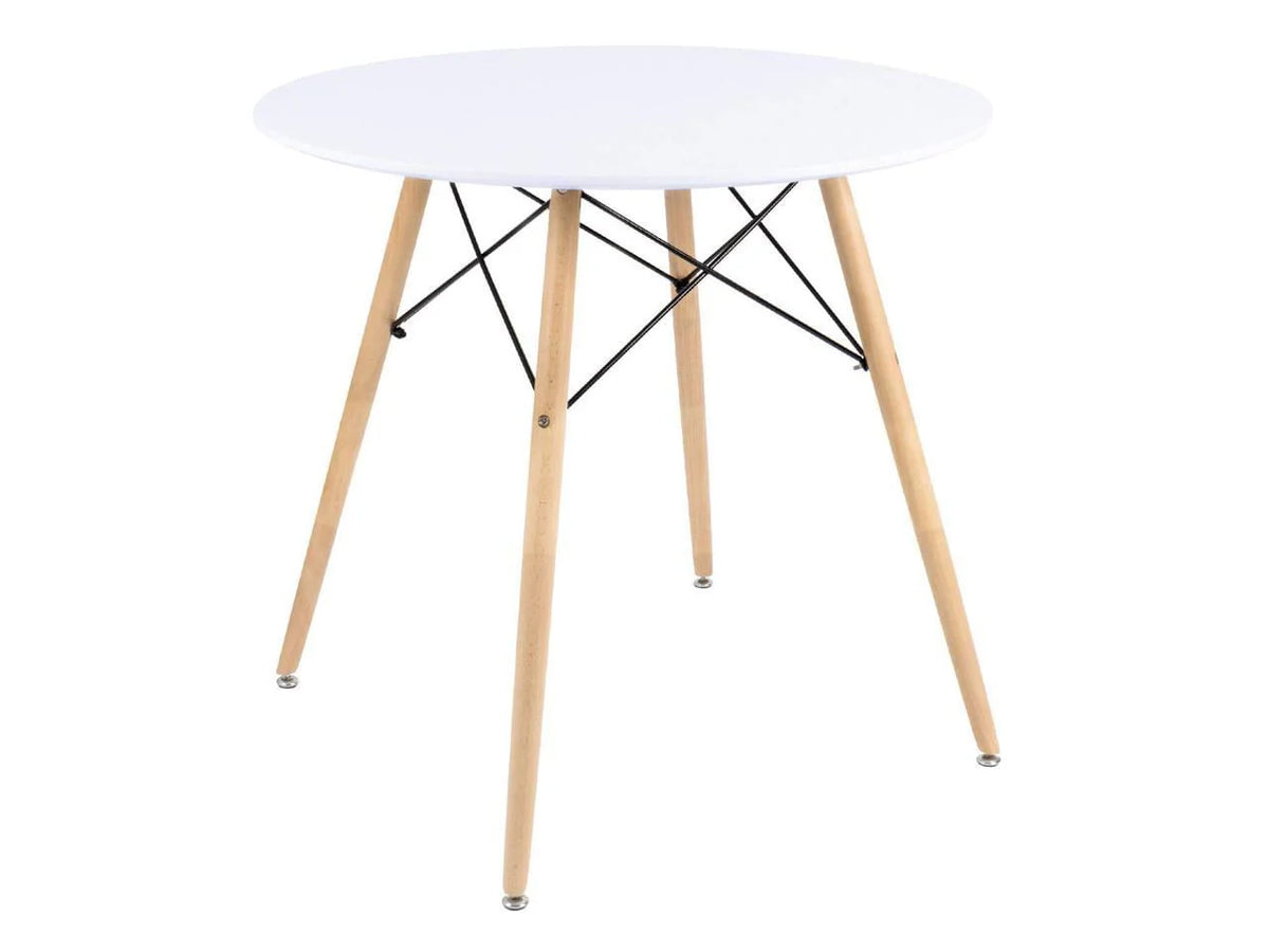 Lacoo Round Mid-Century Modern Dining Table