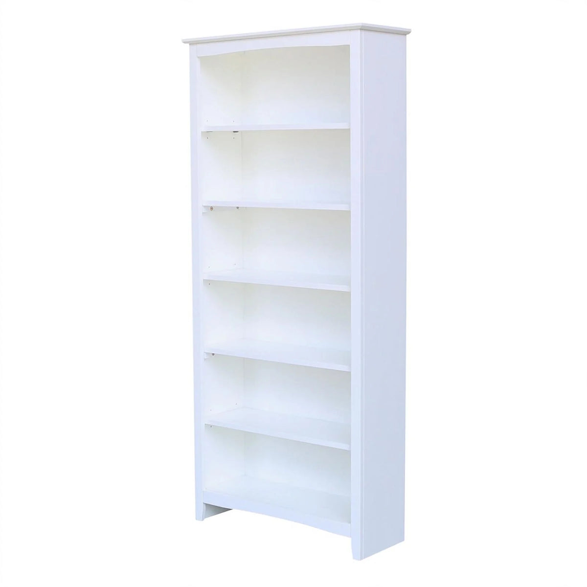 International Concepts Solid Wood Shaker Bookcase, 72 in H