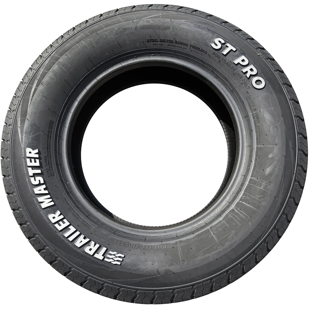 Trailer Master ST PRO Steel Belted ST205/75R14 205/75R14 105L D 8 Ply Trailer Tire