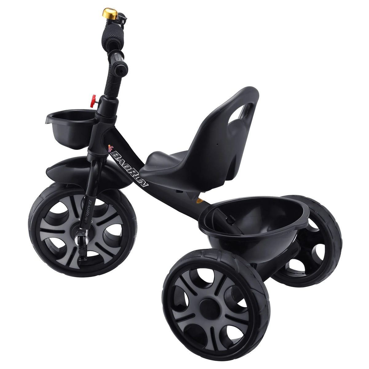 SHCKE Toddlers Tricycles Outdoor Kids Trikes for 3 4 5 Years Old Boys Girls Children Tricycles with Storage Basket and Bell Birthday Gifts for Toddlers Kids