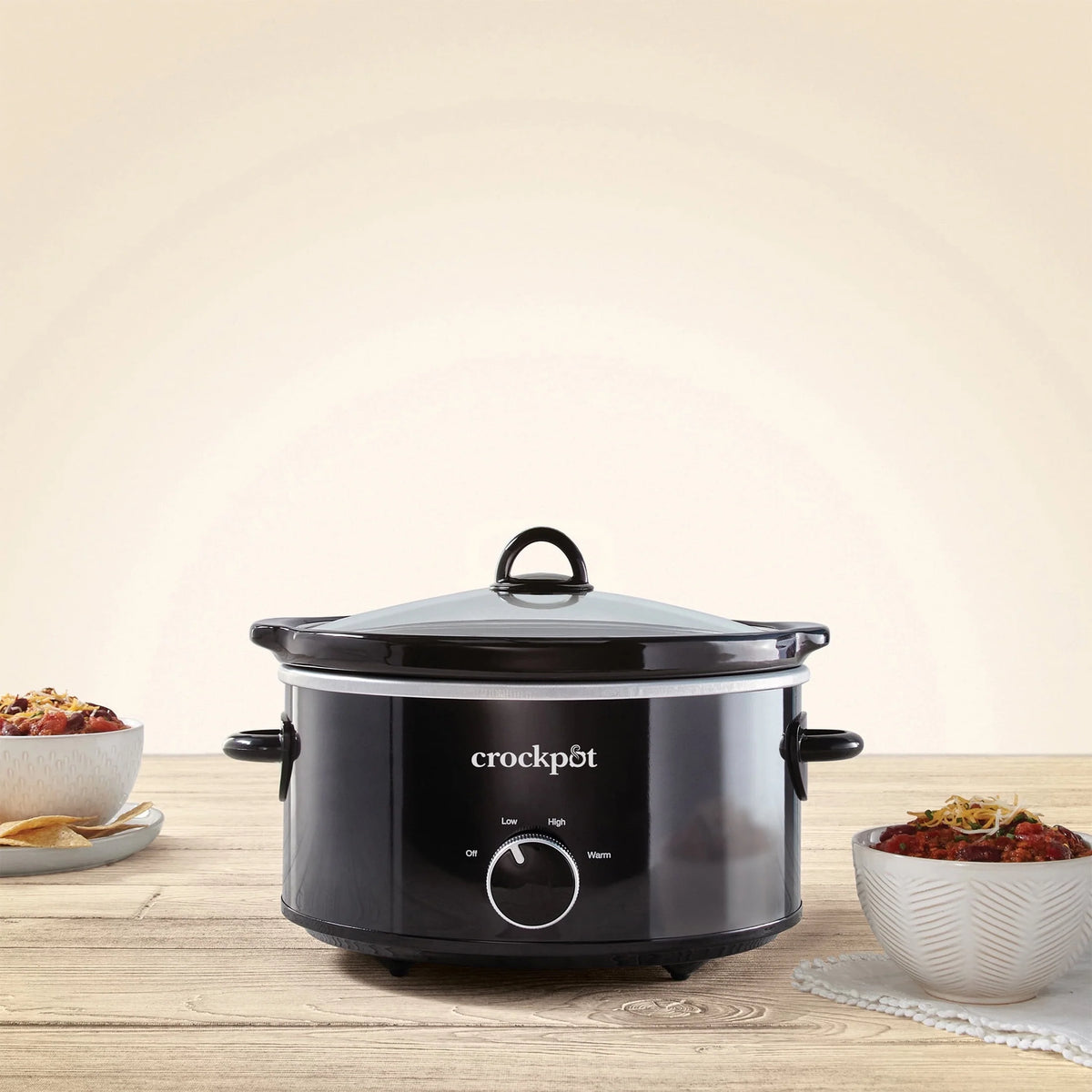 Crockpot 4-Quart Classic Slow Cooker, Black