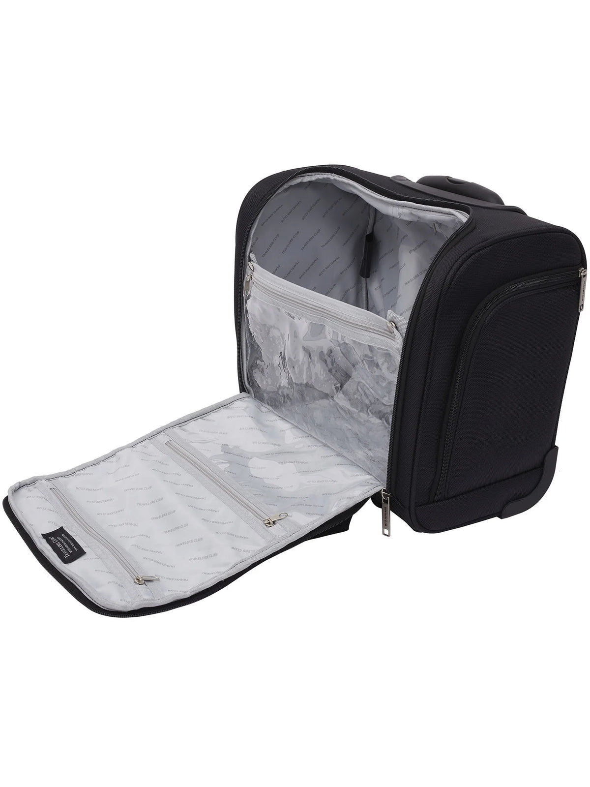 Travelers Club 14 Piece Value Travel Luggage Set - Black