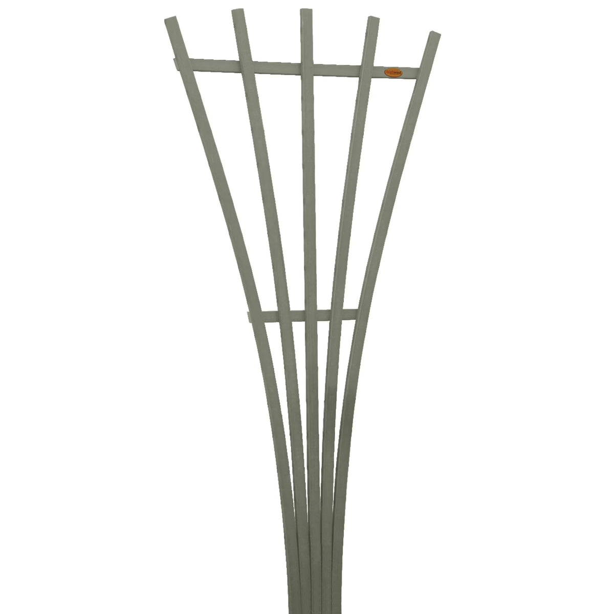 highwood  Eco-Friendly 6ft Traditional Fan Trellis Harbor Gray