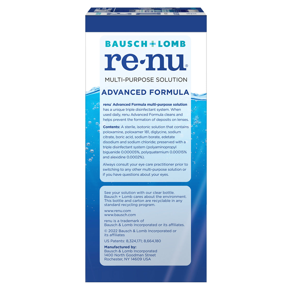 renu Advanced Formula Multi-Purpose Solution, 50 Ounces