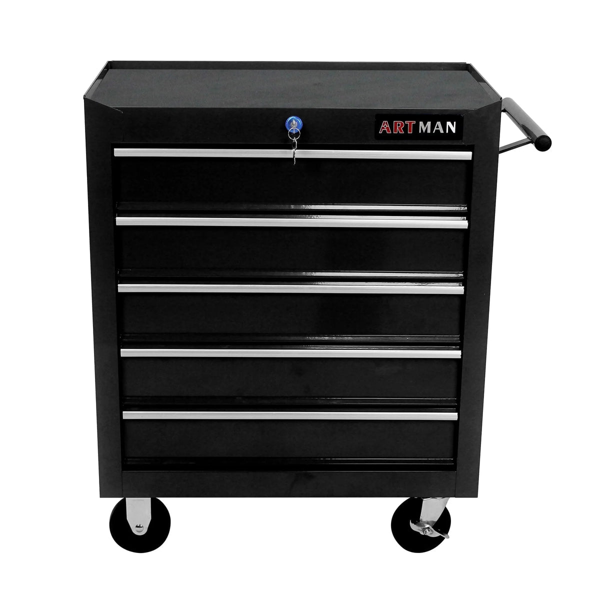 ARTMAN 5 Drawer Rolling Tool Chest, Tool Storage Cabinet  with Wheels and Drawers for Garage Warehouse