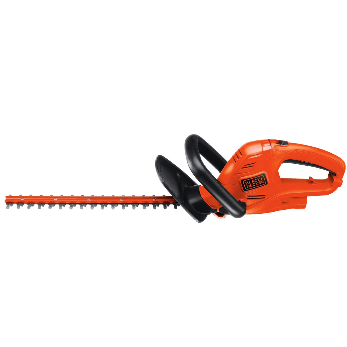 BLACK+DECKER HT18 18" 3.5 Amps Corded Electric Power Hedge Trimmer, Lightweight Design
