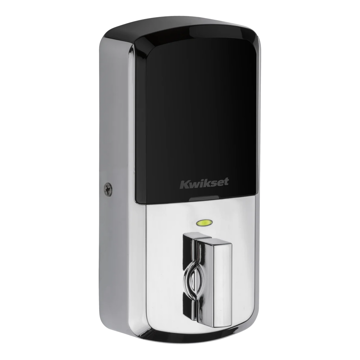 Kwikset Halo Touchscreen Wi-Fi Smart Deadbolt Hardware Lock with Smartkey Satin Nickel