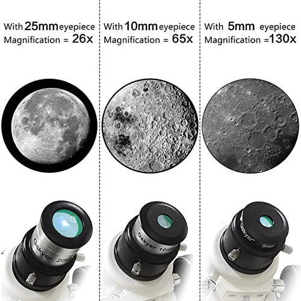 Telescope, Gskyer 130EQ Professional Astronomical Reflector Telescope, German Technology Scope, EQ-130 (EQ-130)