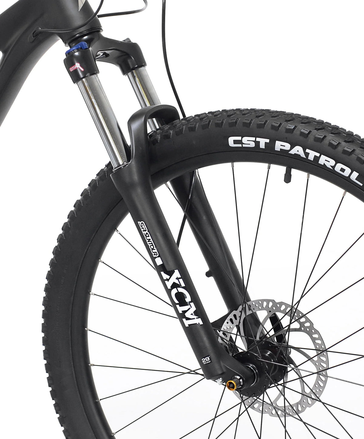 Giordano 29-inch Men's Intrepid Mountain Bike, Black