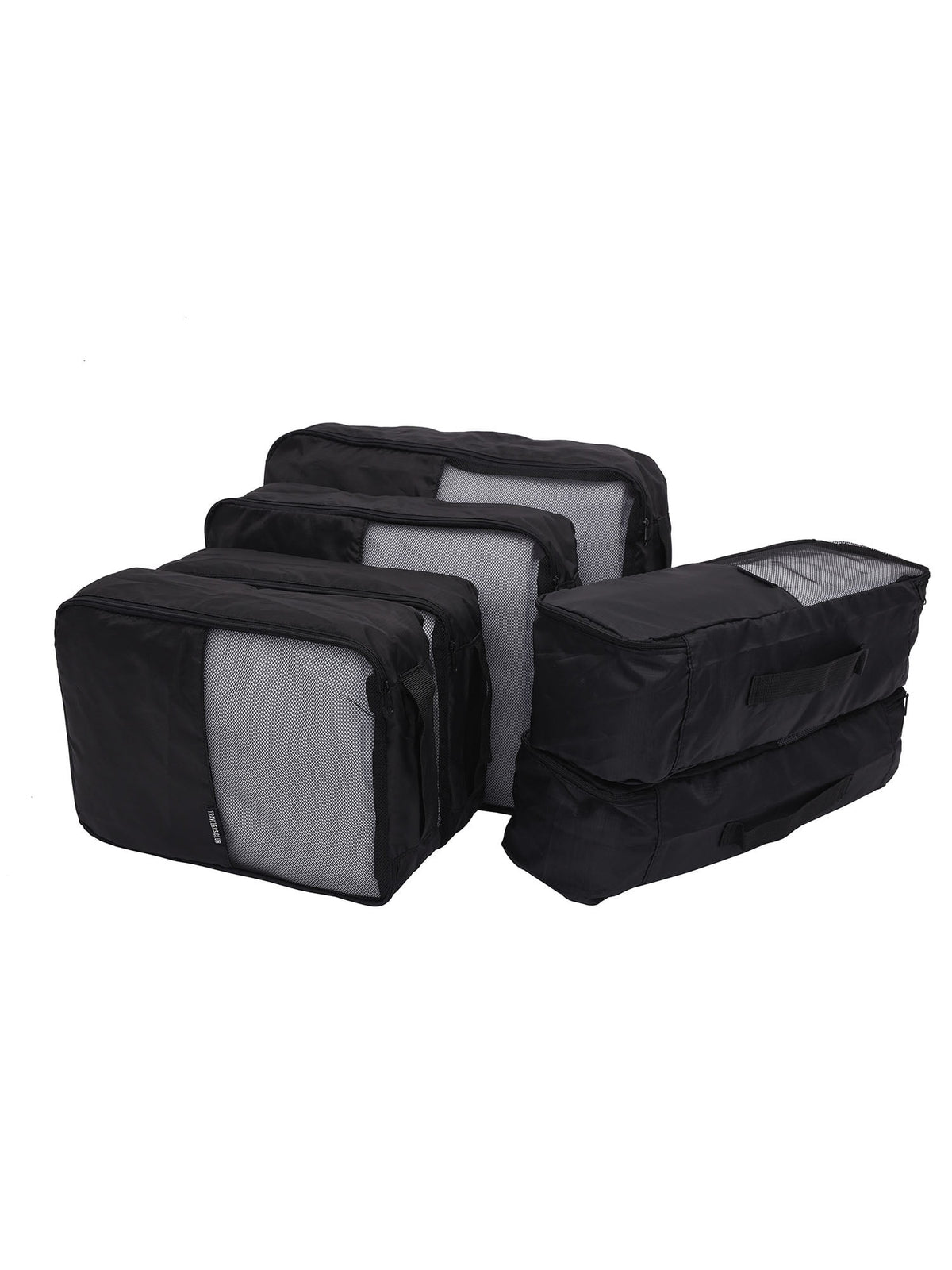 Travelers Club 14 Piece Value Travel Luggage Set - Black
