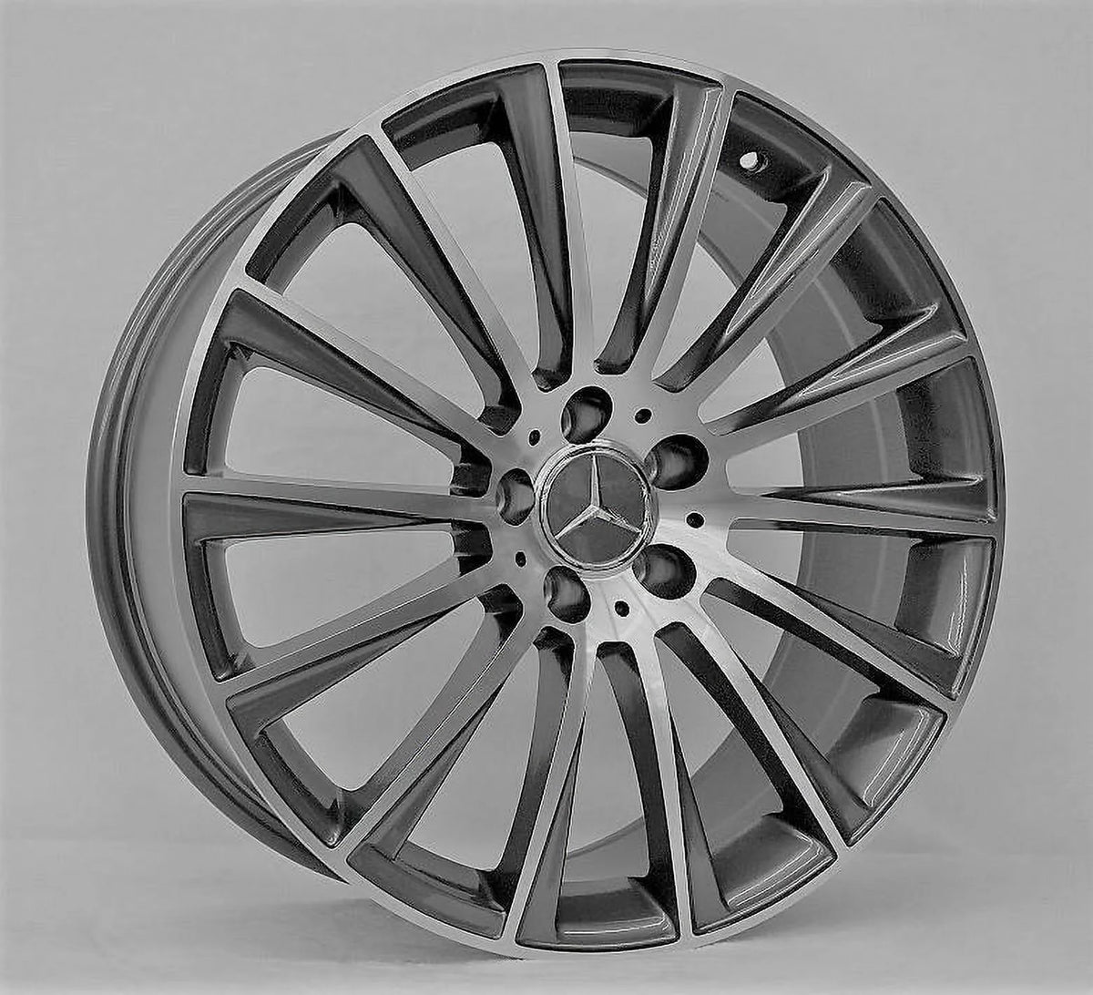 18'' wheels for Mercedes C300 4MATIC LUXURY 2008-14 staggered 18x8.5/9.5"