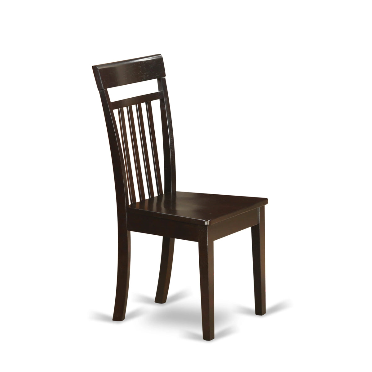 East West Furniture CAP5S-CAP-C 5 Piece Formal Dining Room Set- Dining Table Top and 4 Dining Room Chairs