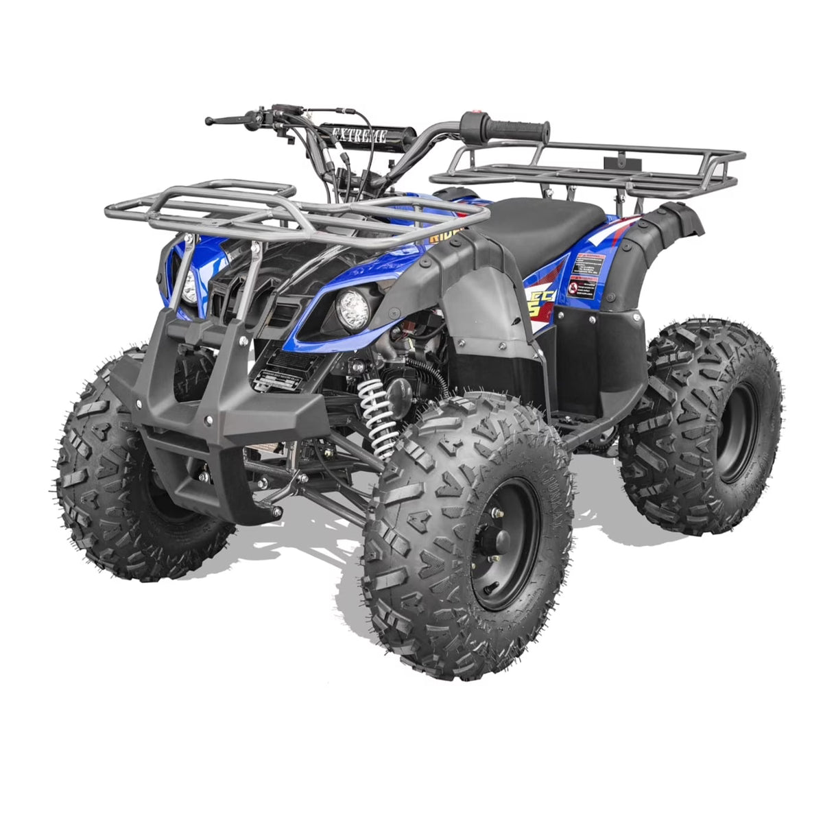 Cougar Rider Air Cooled 125cc ATV with Reverse Remote Kill Switch LED Lights