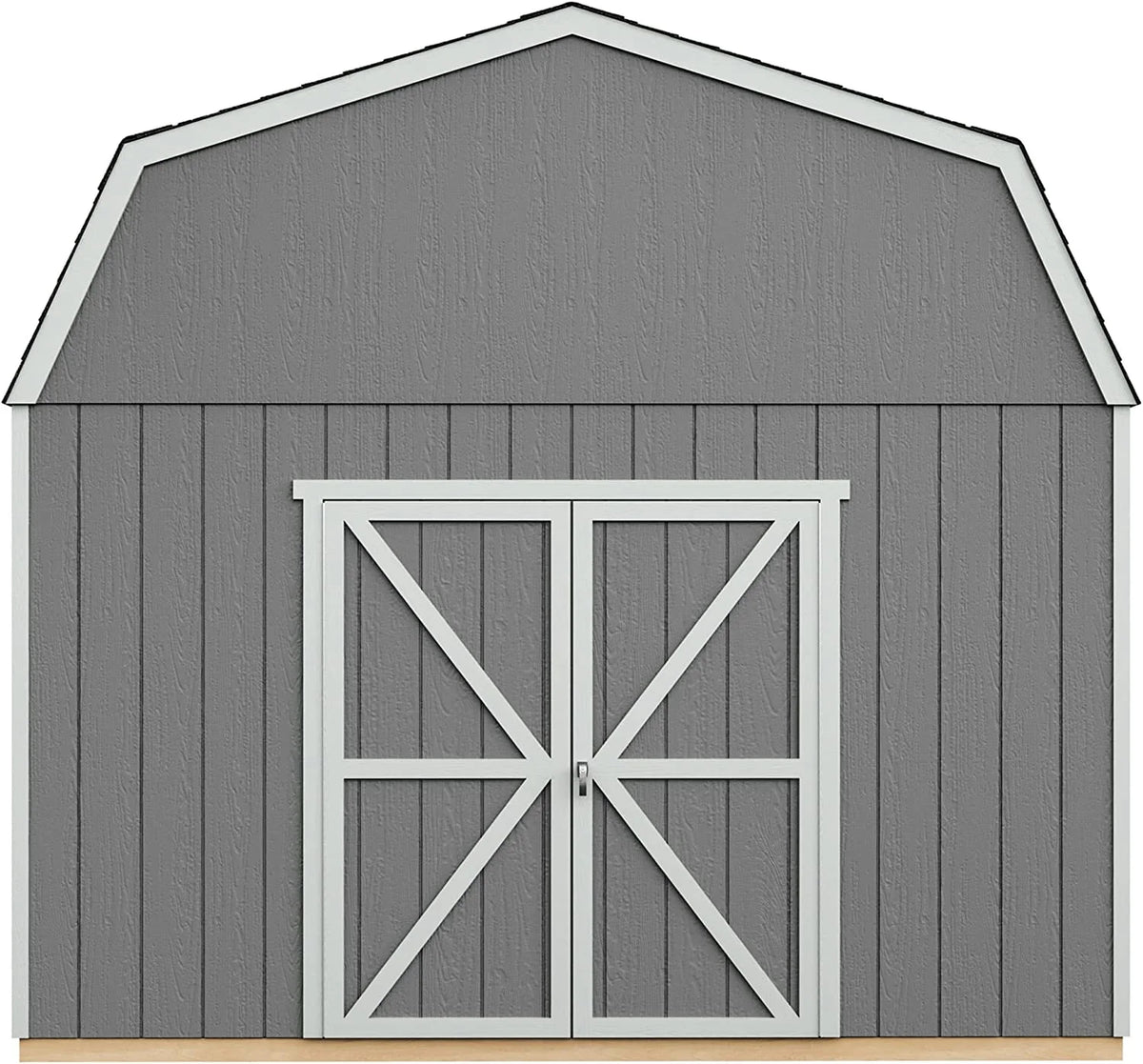 Handy Home Products Hudson 12 ft. x 16 ft. Wood Storage Shed