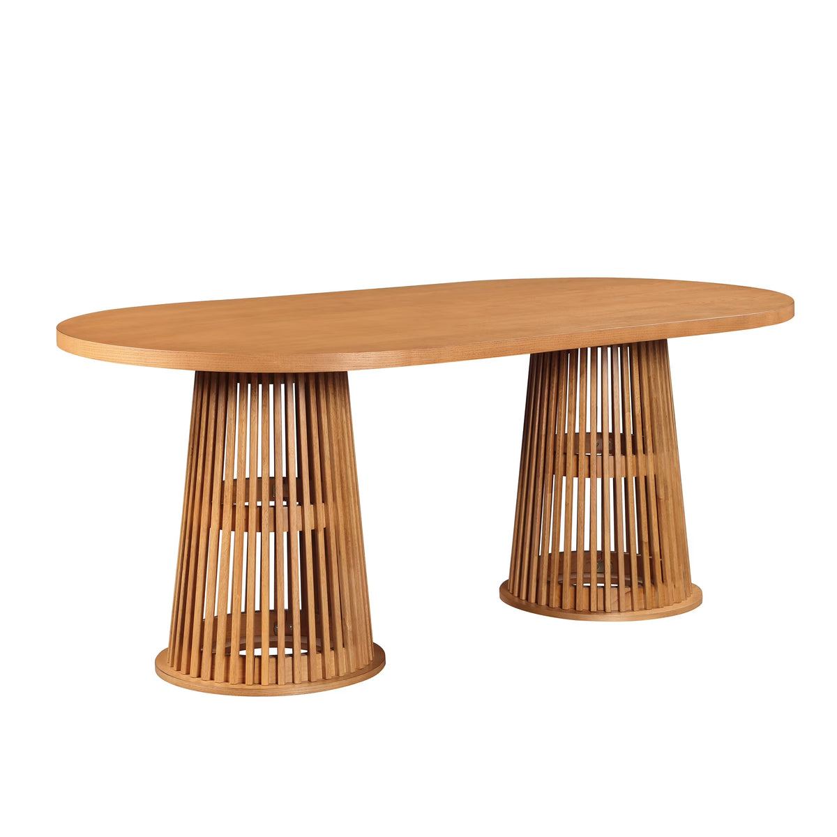 Beautiful by Drew Oval Dining Table, Rich Black