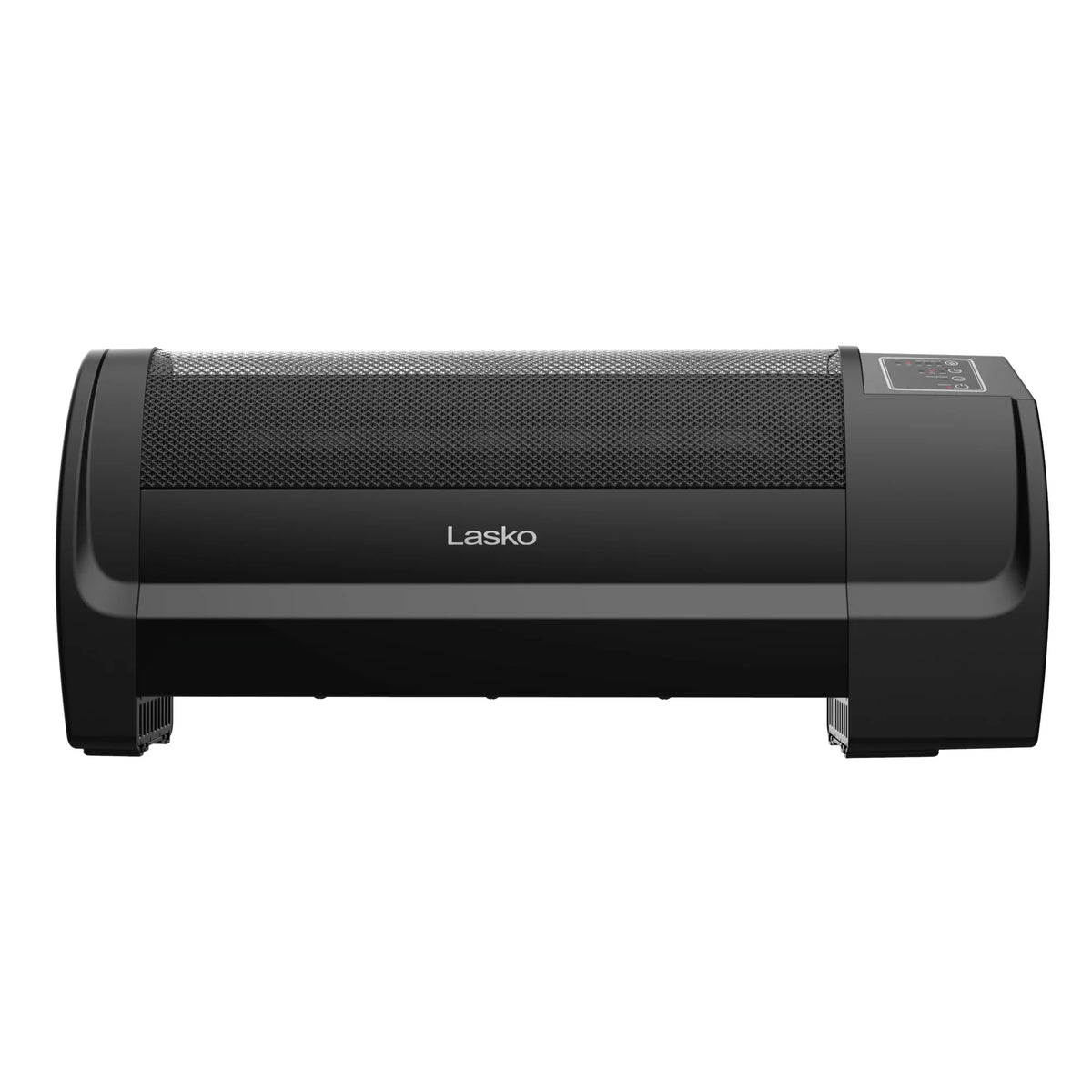 Lasko 12" 1500 Watt Low Profile Silent Space Heater with Timer, Black, RL12720