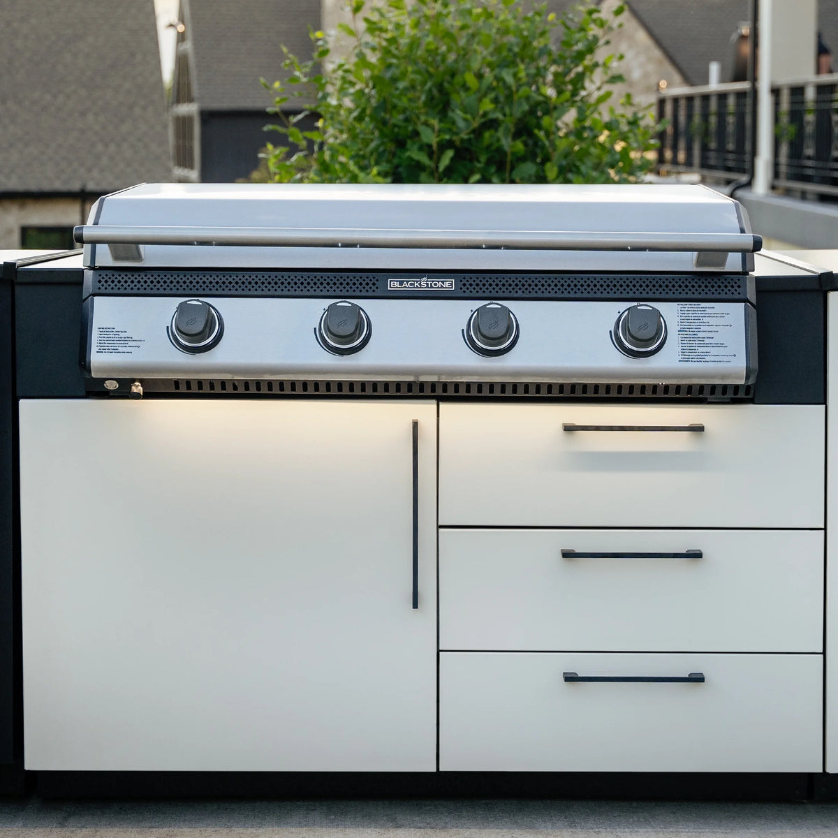 Blackstone Kitchen 50" Outdoor Kitchen Cabinet Module 4-Burner 36" Built-In Griddle