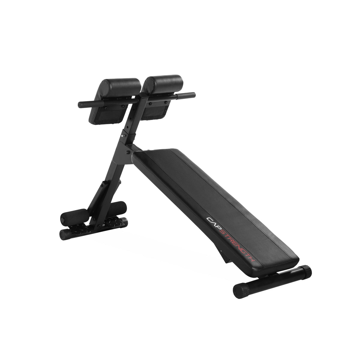 CAP Strength Hyperextension/AB Bench, Black