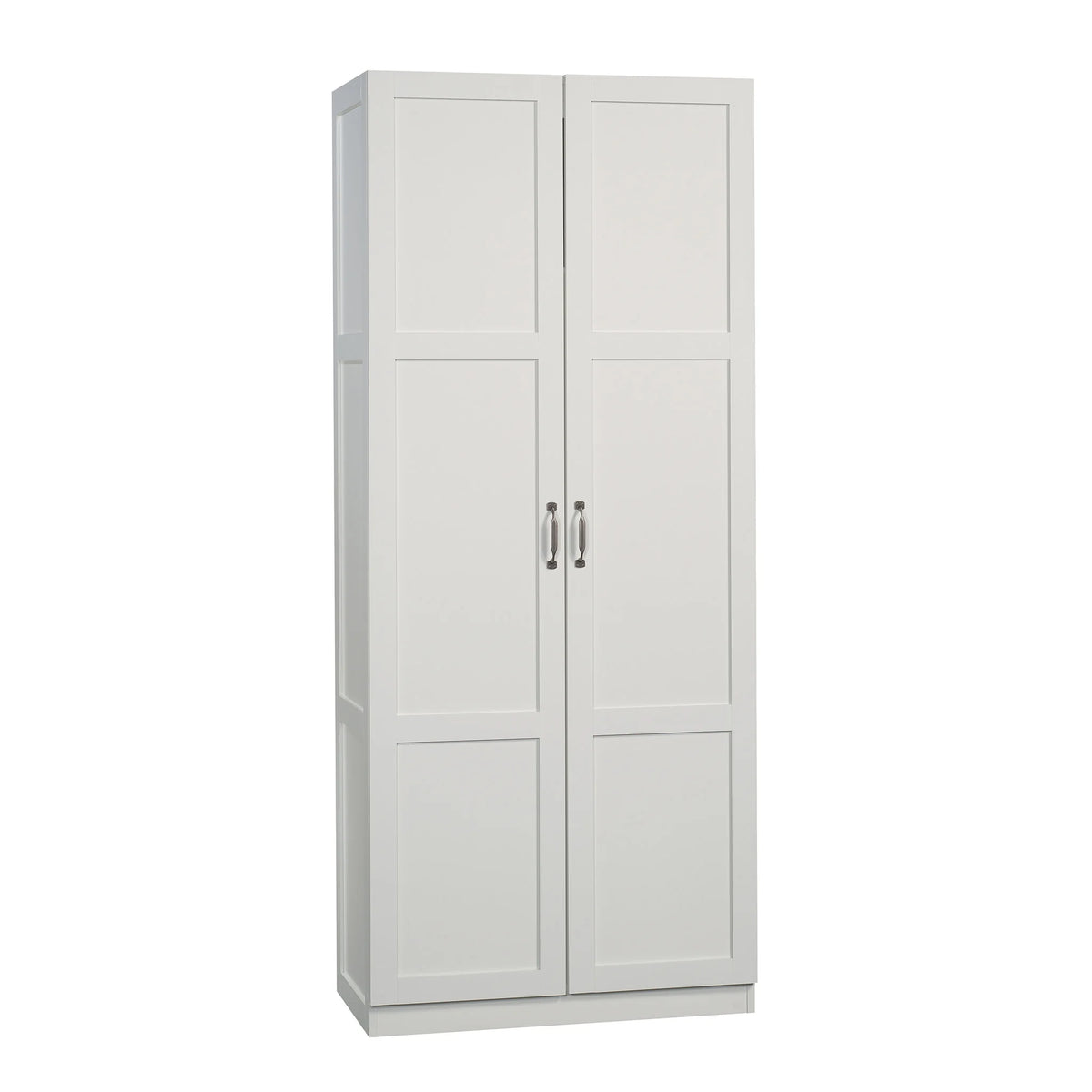 Sauder Select 2 Door Storage Cabinet, Reclaimed Pine Finish
