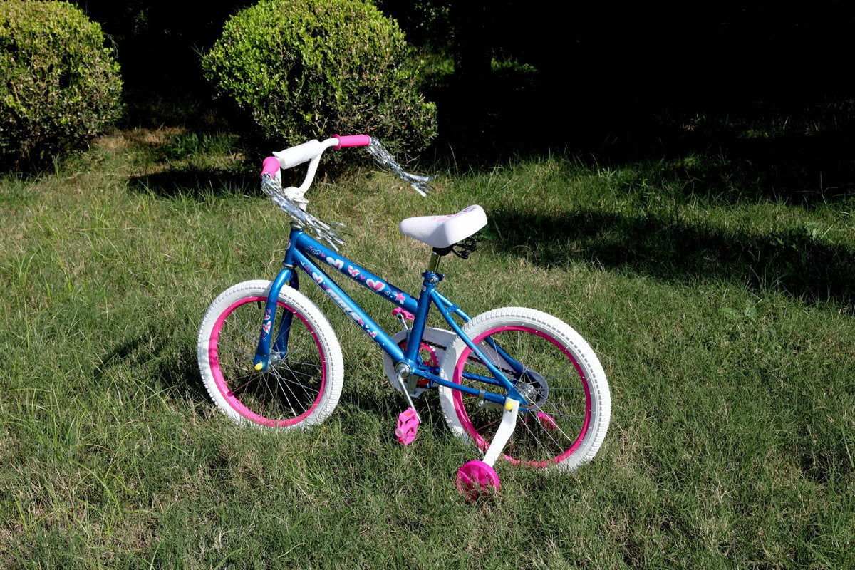 SUGIFT Kids Bike 18 inch Bicycle for Girls Ages 6-12 Years Child, Blue
