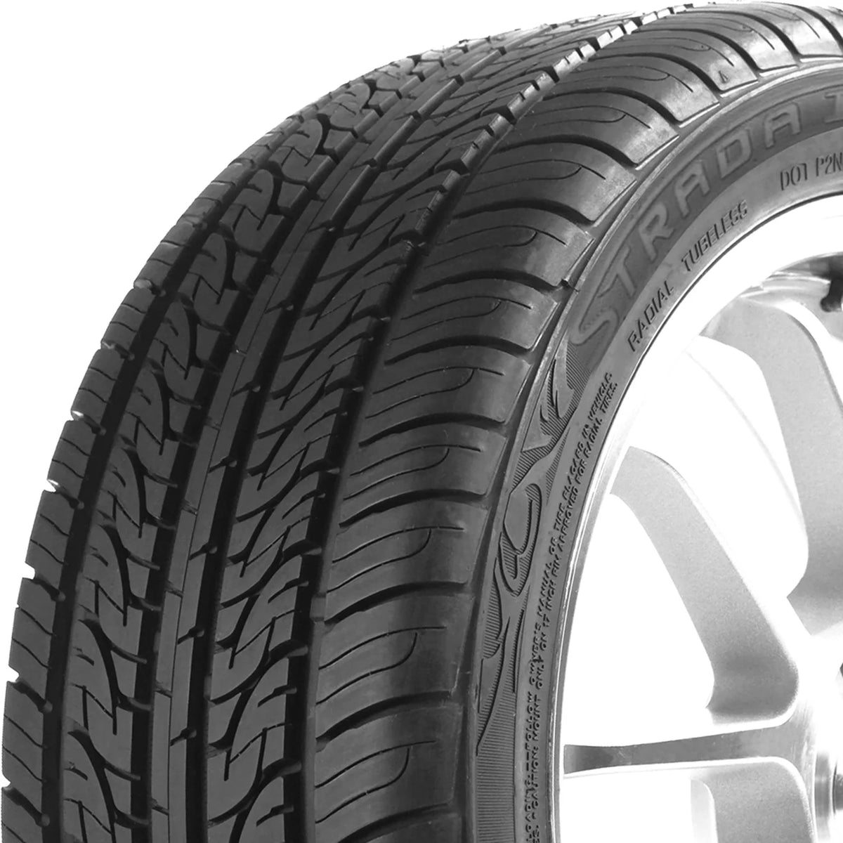 Set of 4 (FOUR) Vercelli Strada II 215/50R17 95W XL AS Performance A/S Tires Fits: 2012-18 Ford Focus Titanium, 2016-18 Honda Civic EX-T