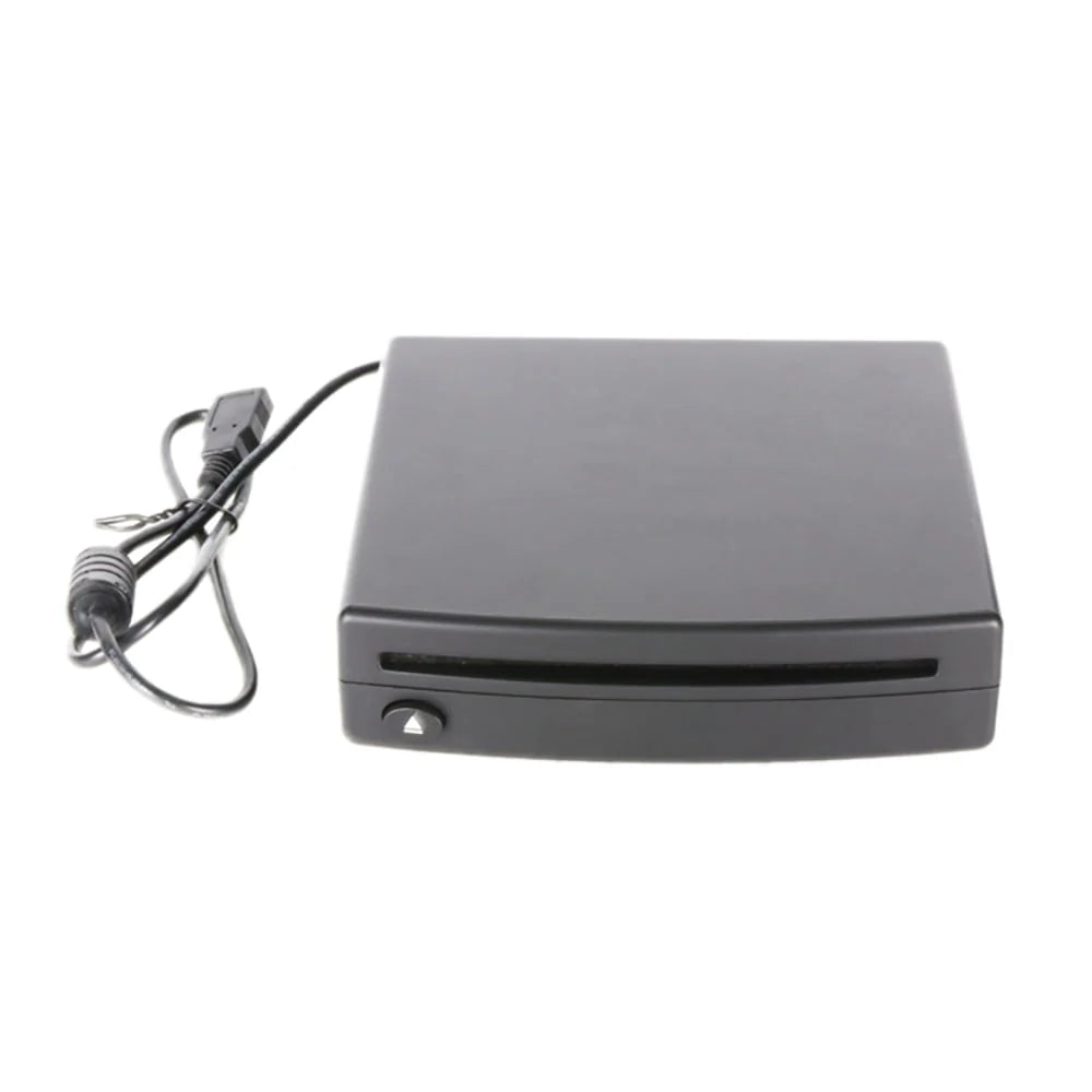 Growment Slim External Car CD Player Compatible PC LED TV/MP5 Android GPS Navigation Universal USB Power Slot-in Type Player