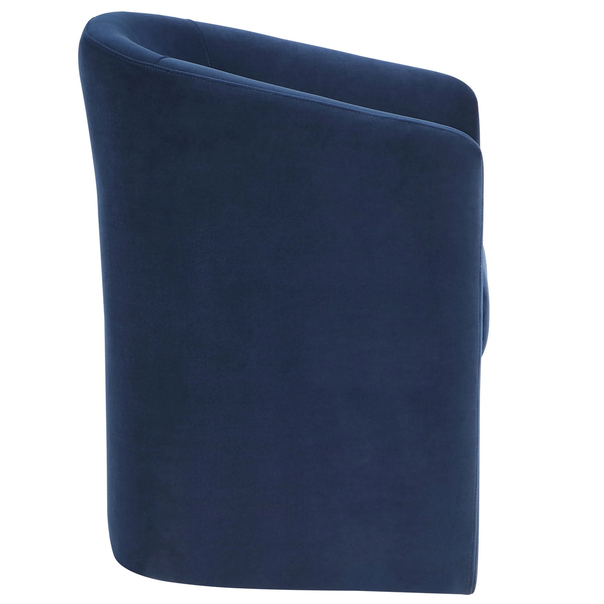 Steve Silver Iris Modern Upholstered Dining Chair, Indigo
