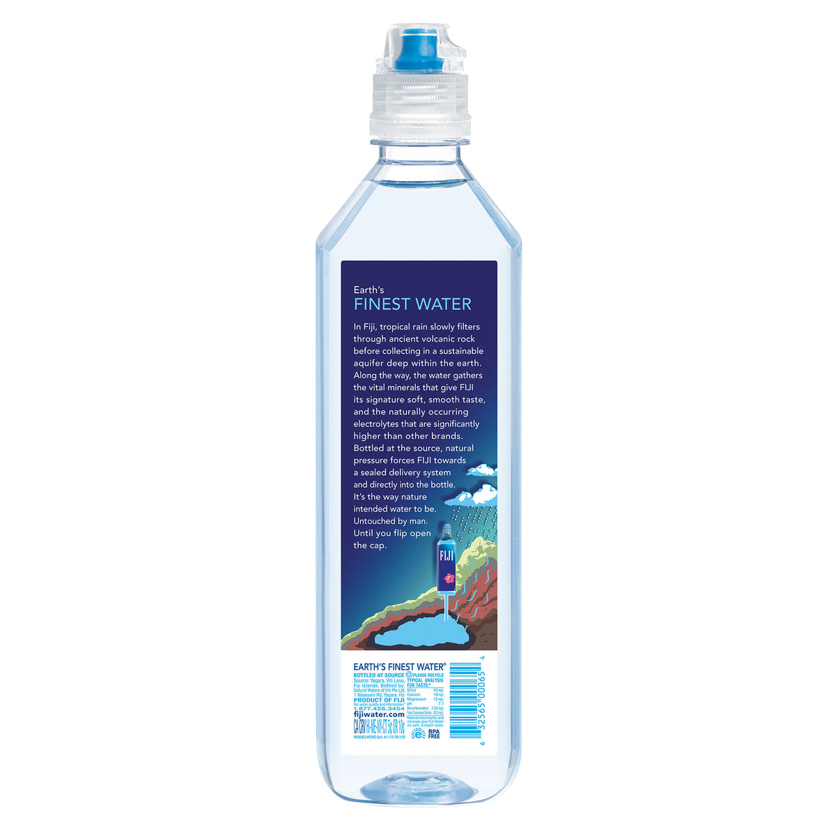 FIJI Natural Artesian Water, 23.7 fl oz, 12 count