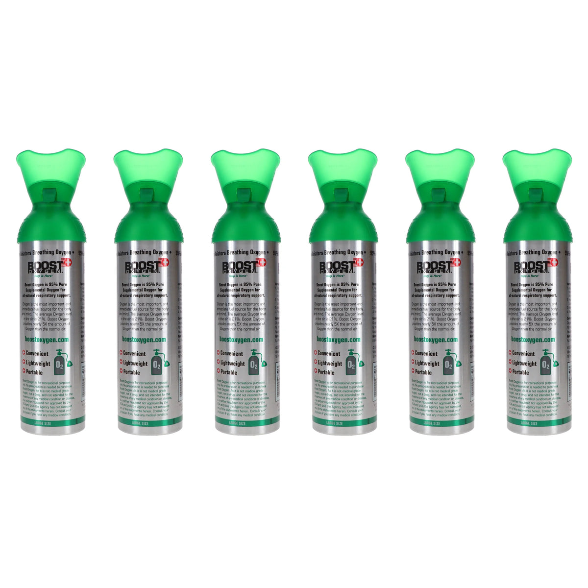 Boost Oxygen Natural Large 10 Liter 6 Pack