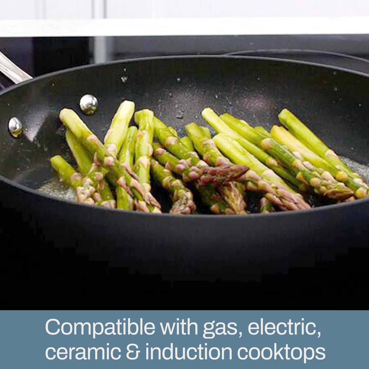All-Clad HA1 Hard Anodized Nonstick Cookware, 10 Piece Set
