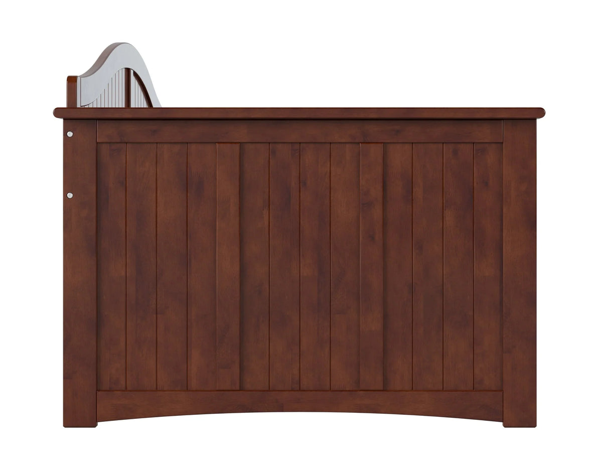 AFI Nantucket Wood Twin Size Daybed Frame Walnut