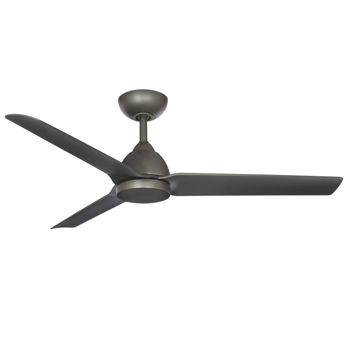 WAC Mocha 54" Brushed Aluminum Smart Ceiling Fan with Remote Control