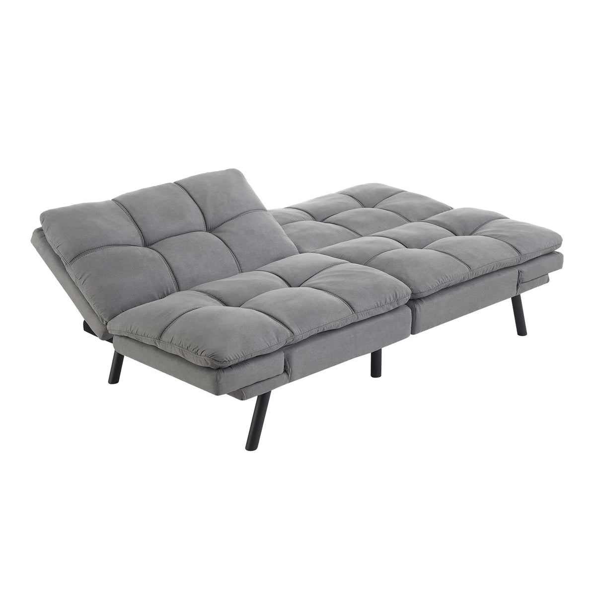Mainstays Memory Foam Futon with 72",Black
