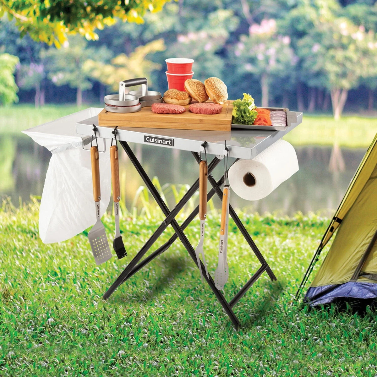Cuisinart Fold 'n Go Prep Table & Grill Stand