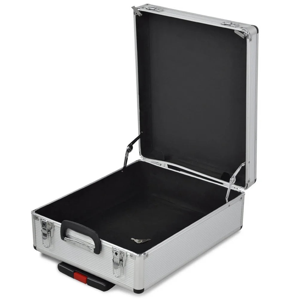 Tool Box with Tools 799pcs Household Tool Set with Aluminum Trolley Case, Auto Repair Tool Kit Toolbox and Wheels