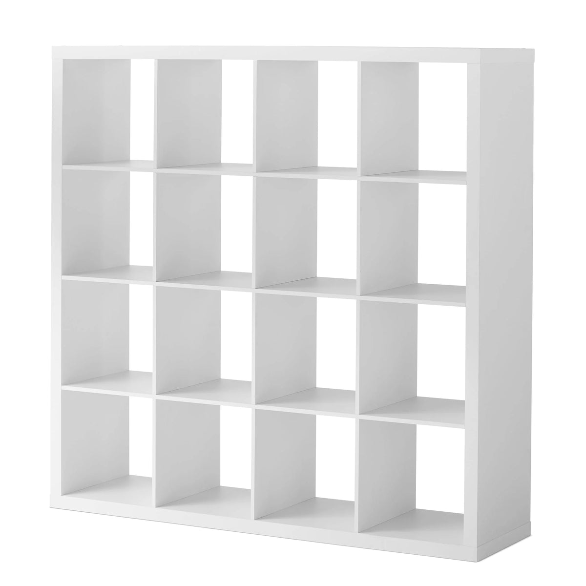Better Homes & Gardens 16-Cube Storage Organizer, White Texture