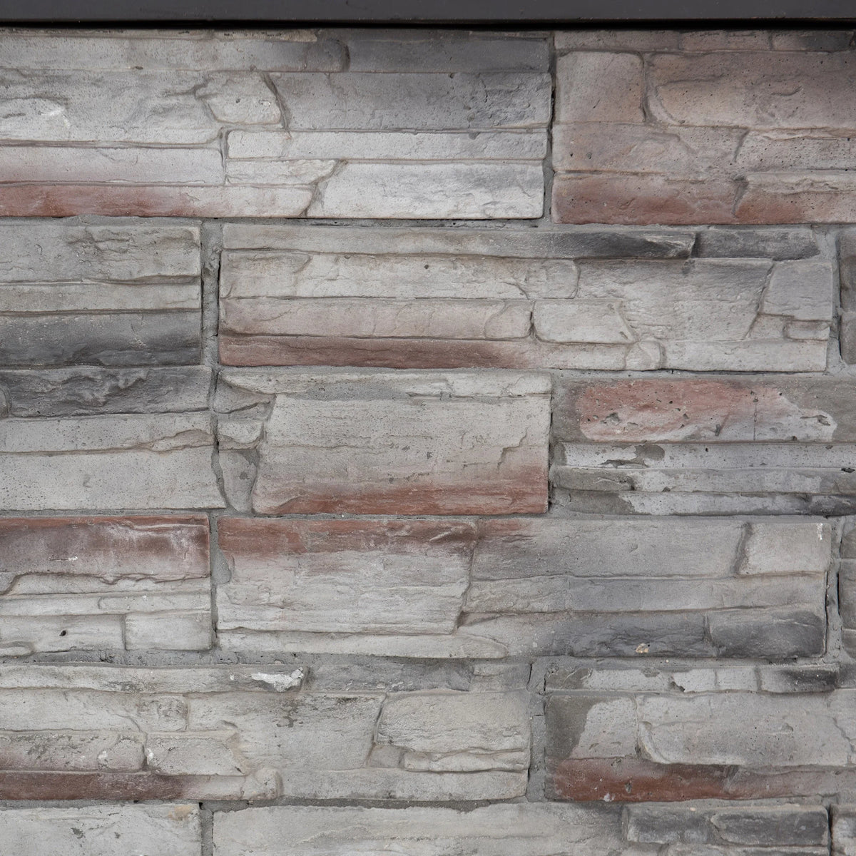 SUNJOY Outdoor 48 inch Steel Wood Burning Stone Fireplace with Fire Poker and Removable Grate