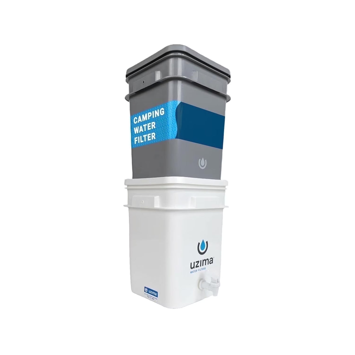 Uzima UZ-2 Camping Water Filter System, Emergency Use for Hiking and Backpacking