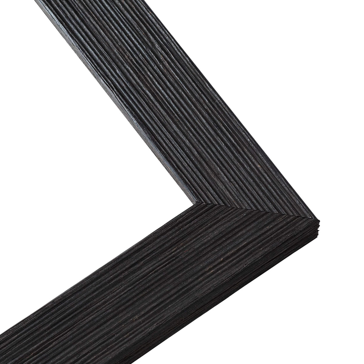 20x48 Frame Black Passaggi Solid Wood Picture Frame Width 1.5 Inches | Interior Depth 0.5 Inches |