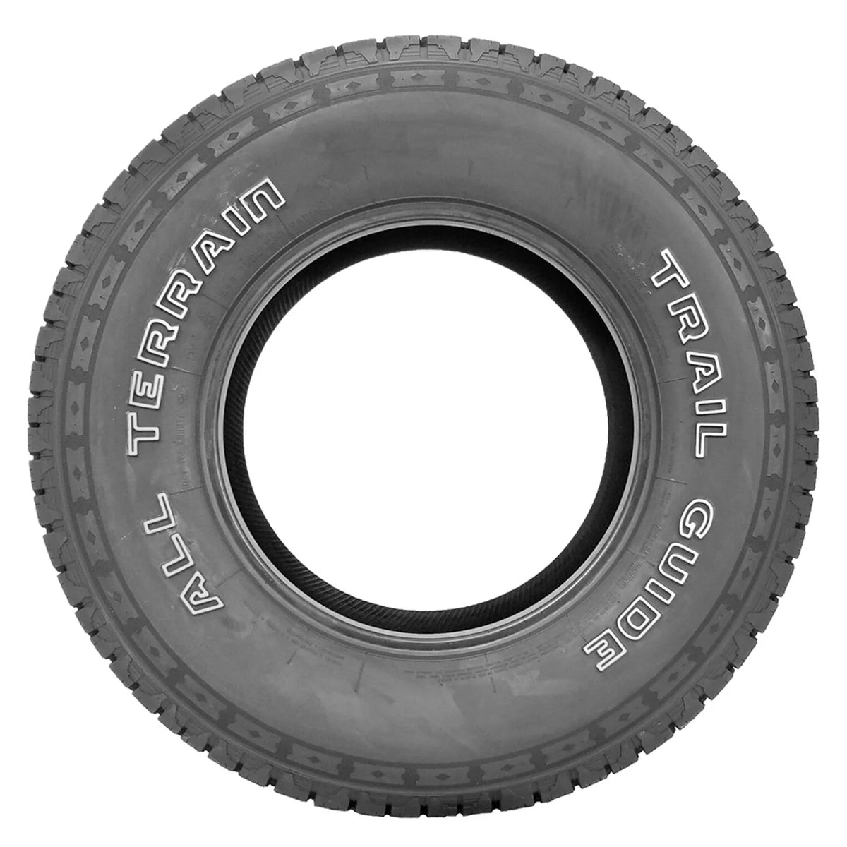 Trail Guide All Terrain 245/75R16 111S AT A/T Tire Fits: 2015 Toyota Tacoma TRD Pro, 1996-2002 Chevrolet Tahoe LT