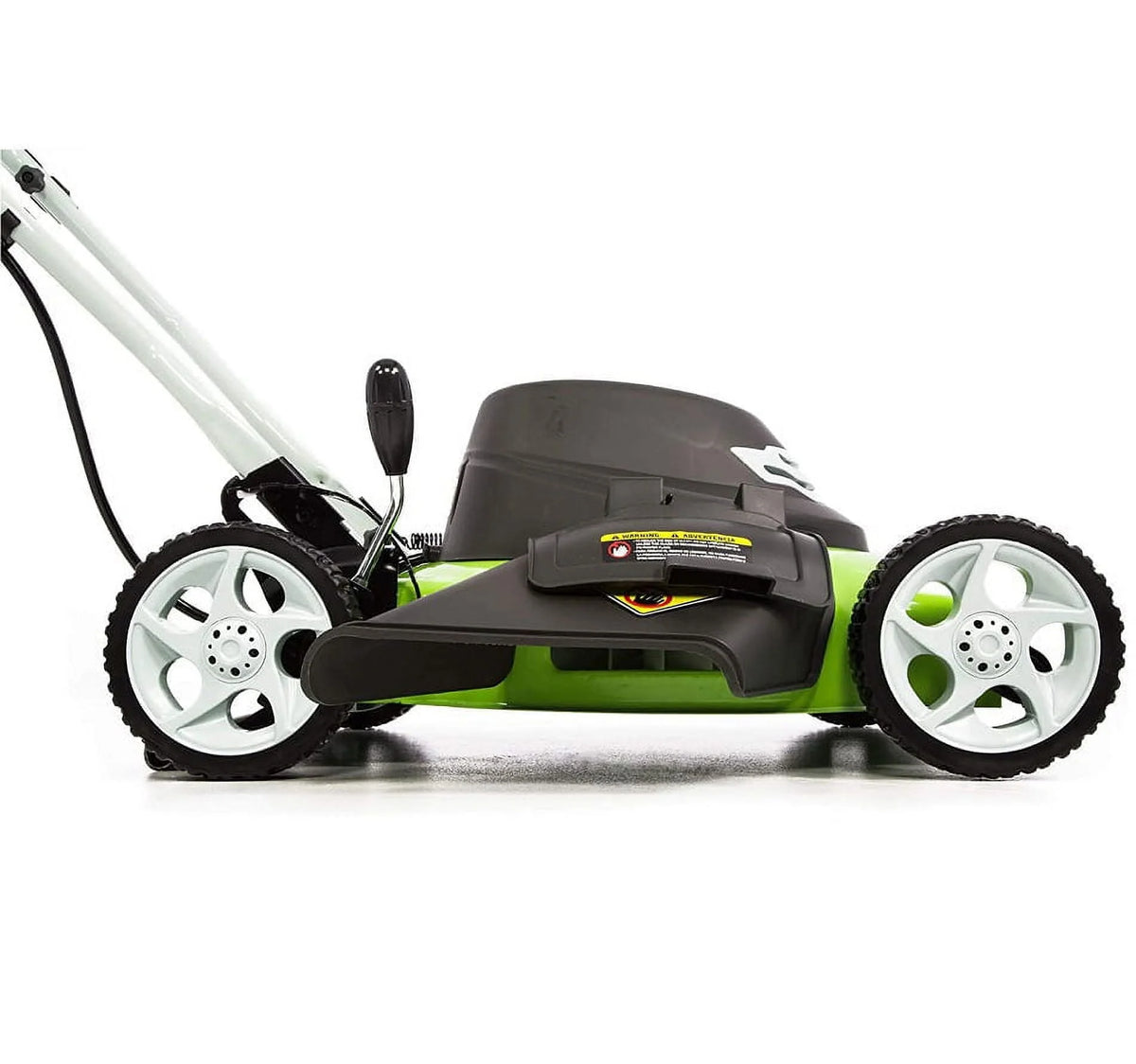 Greenworks 12 Amp 18" Corded Electric Walk Behind Push Lawn Mower, 25012