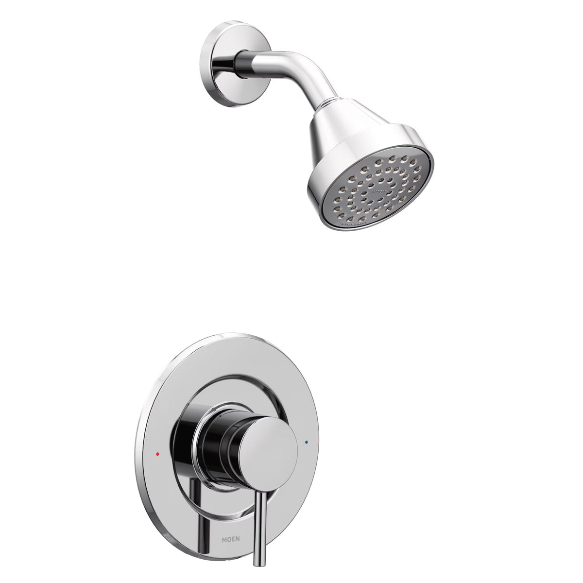 Moen T2192EPBG Brushed Gold Manual 1-Mode 1-Handle Shower Valve Trim